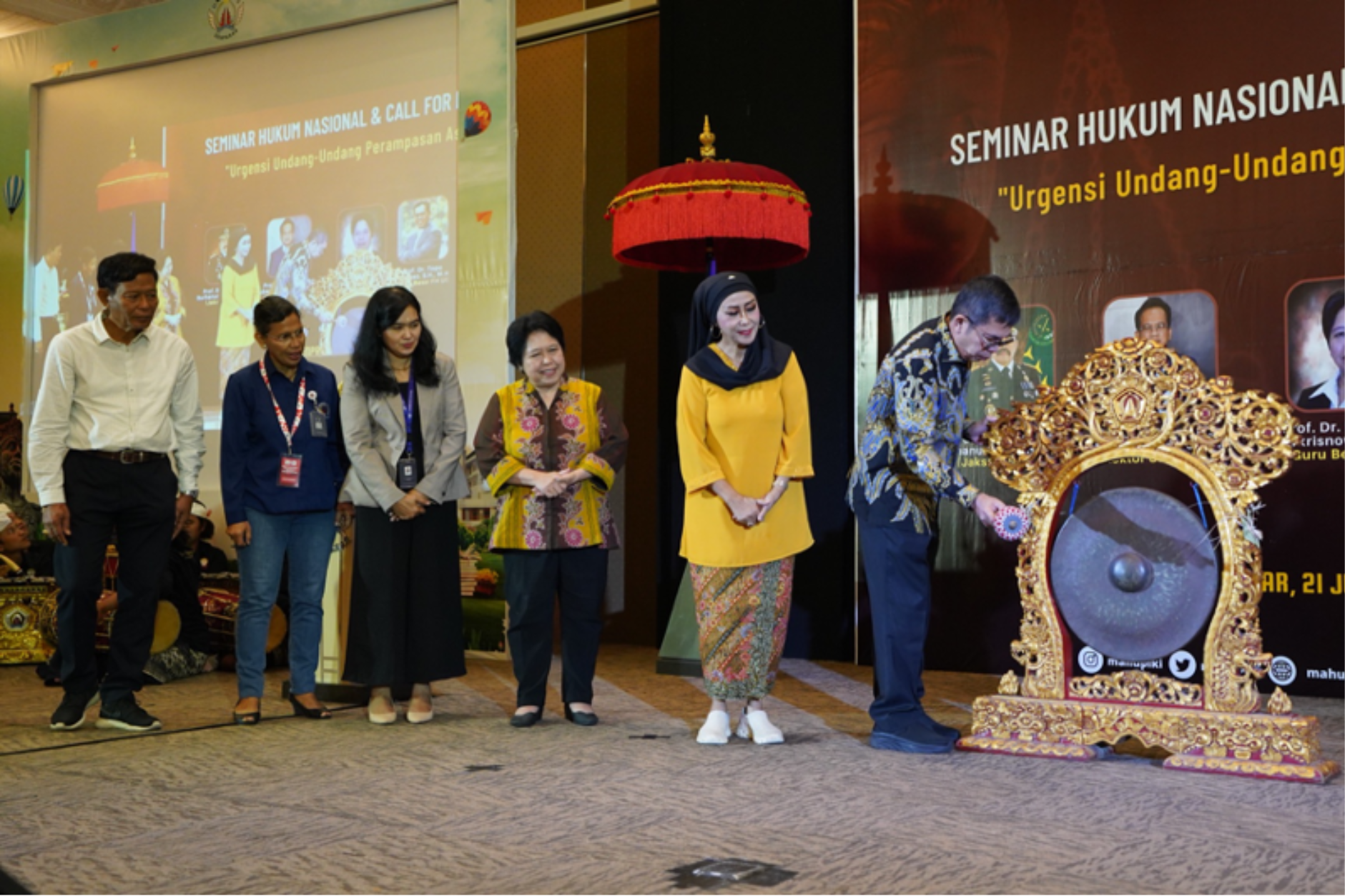 Urgensi Legislasi Perampasan Aset Dijajaki dalam Seminar Nasional dan Munas MAHUPIKI