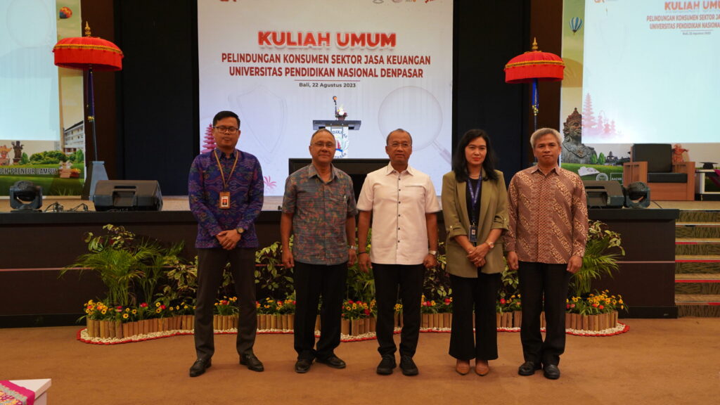 Memahami Perlindungan Konsumen dalam Sektor Jasa Keuangan : Kuliah Umum OJK bersama UNDIKNAS