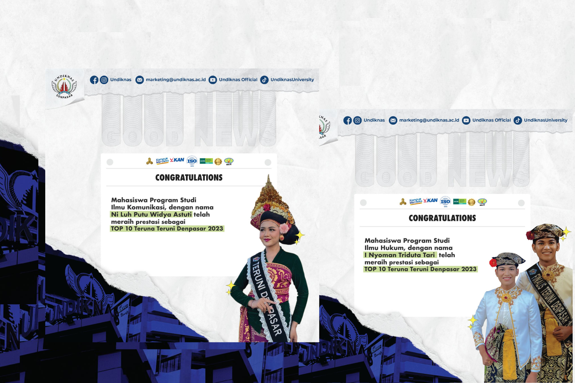 Menginspirasi Generasi Muda: Mahasiswa Prestasi Universitas Pendidikan Nasional