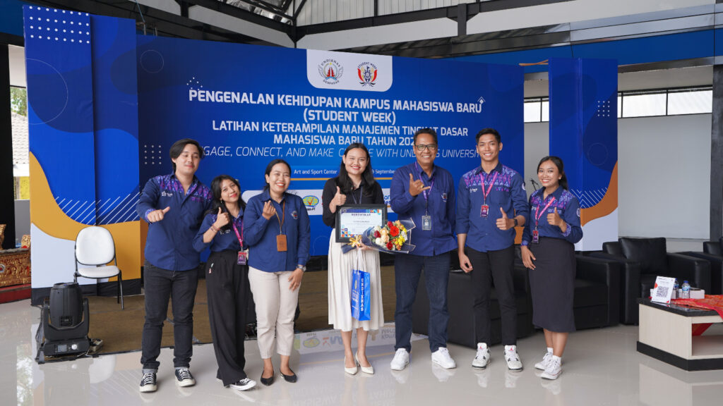 Pra Student Week Universitas Pendidikan Nasional: Membangun Hubungan Yang Erat Bersama Mahasiswa Baru