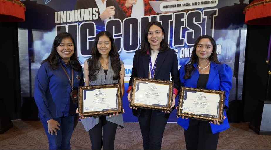 Kampus swasta terbaik di Bali, Kemeriahan Lomba MC Contest dalam Rangkaian BUDINATA ke-55 Undiknas University