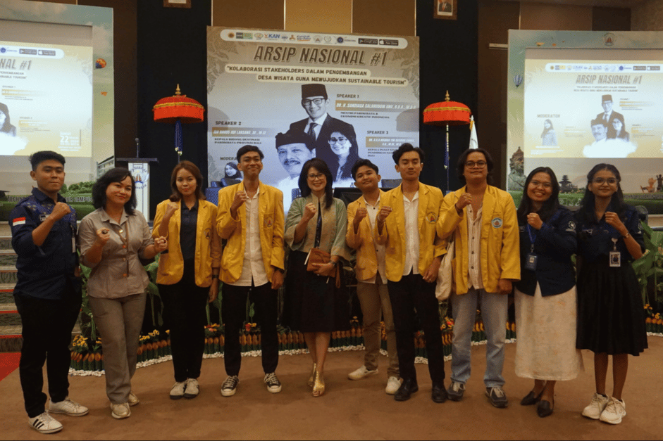Seminar Nasional "ARSIP NASIONAL #1" Membahas Kolaborasi Stakeholders dalam Pengembangan Desa Wisata. kampus swasta terbaik di bali, undiknas