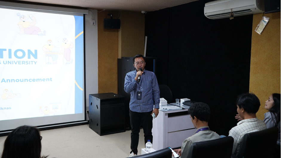 The 55th BUDINATA UNDIKNAS: Event CREANOTION Memamerkan Talenta Video Kreatif. Kampus swasta terbaik di Bali