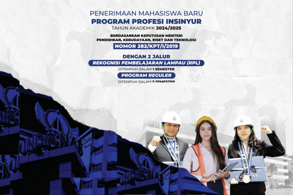 Penerimaan Mahasiswa Baru Program Profesi Insinyur (PS PPI) Undiknas Dibuka Kembali untuk Tahun Akademik 2024/2025