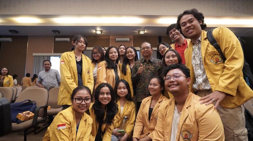 Public Lecture for Undiknas Students with the Governor of Bali, Mr. I Wayan Koster