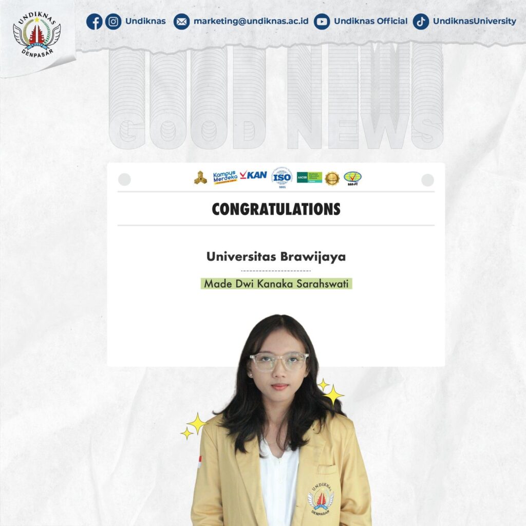 Undiknas Students Pass Student Exchange Program to Various Universities in Indonesia