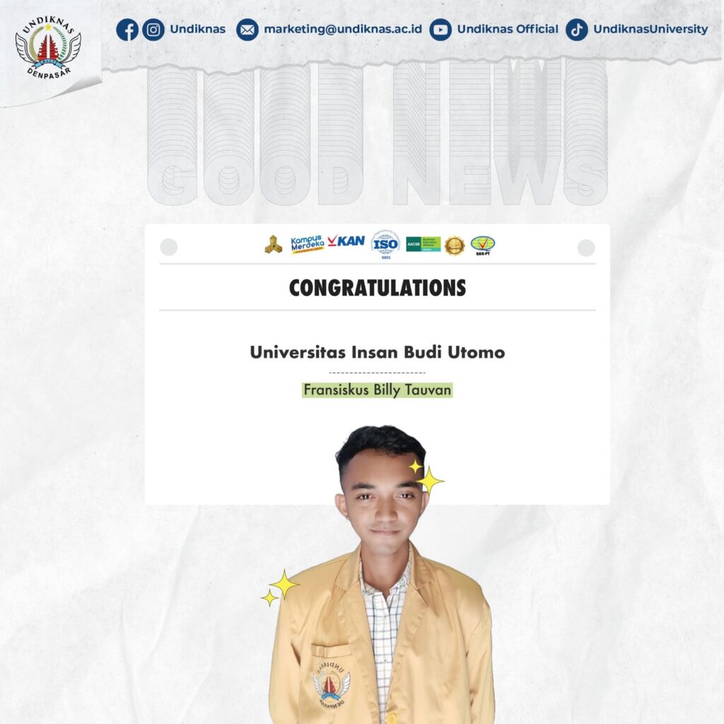 Undiknas Students Pass Student Exchange Program to Various Universities in Indonesia
