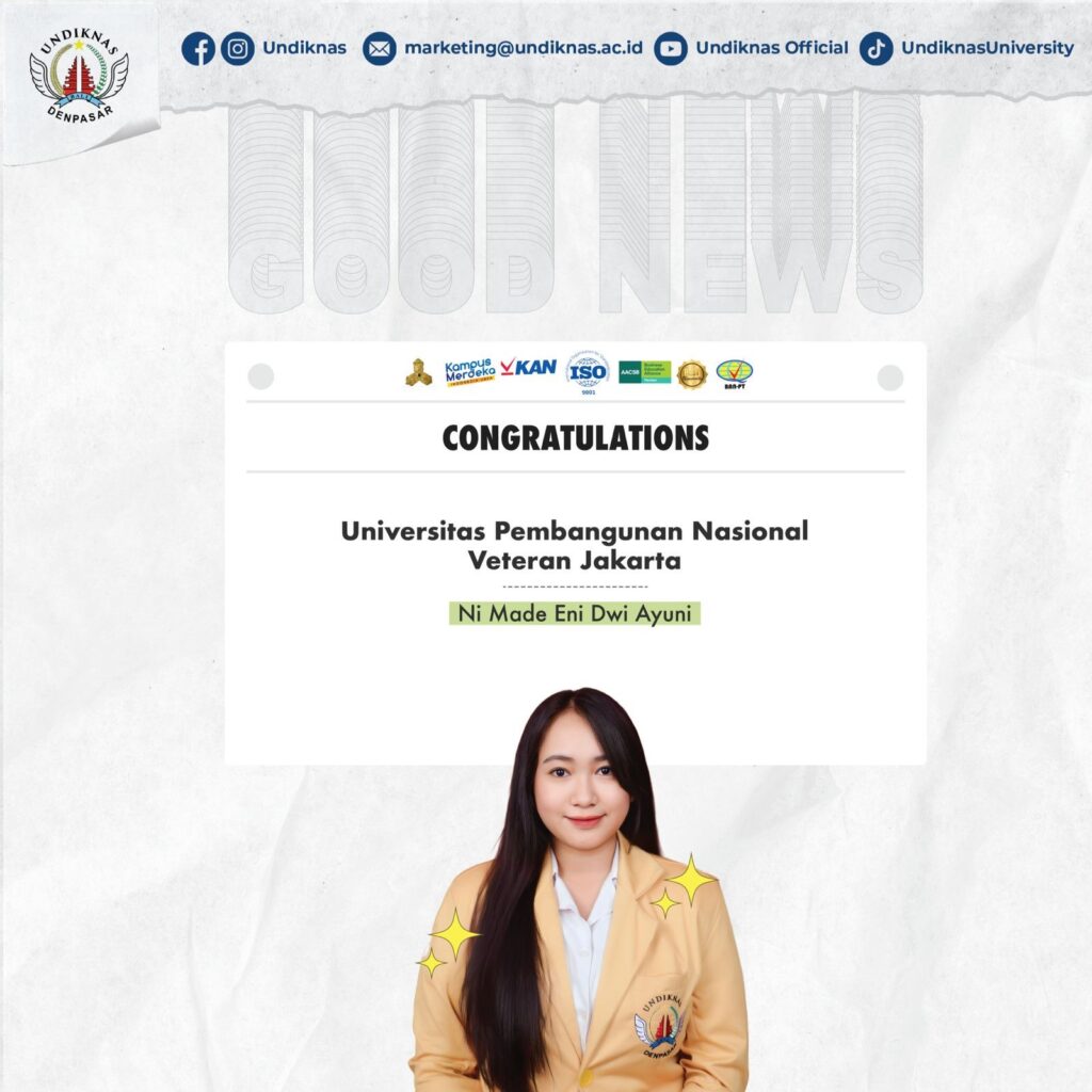 Undiknas Students Pass Student Exchange Program to Various Universities in Indonesia